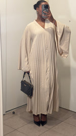 Robe Diana « beige »