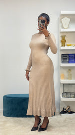 Robe Olesya beige