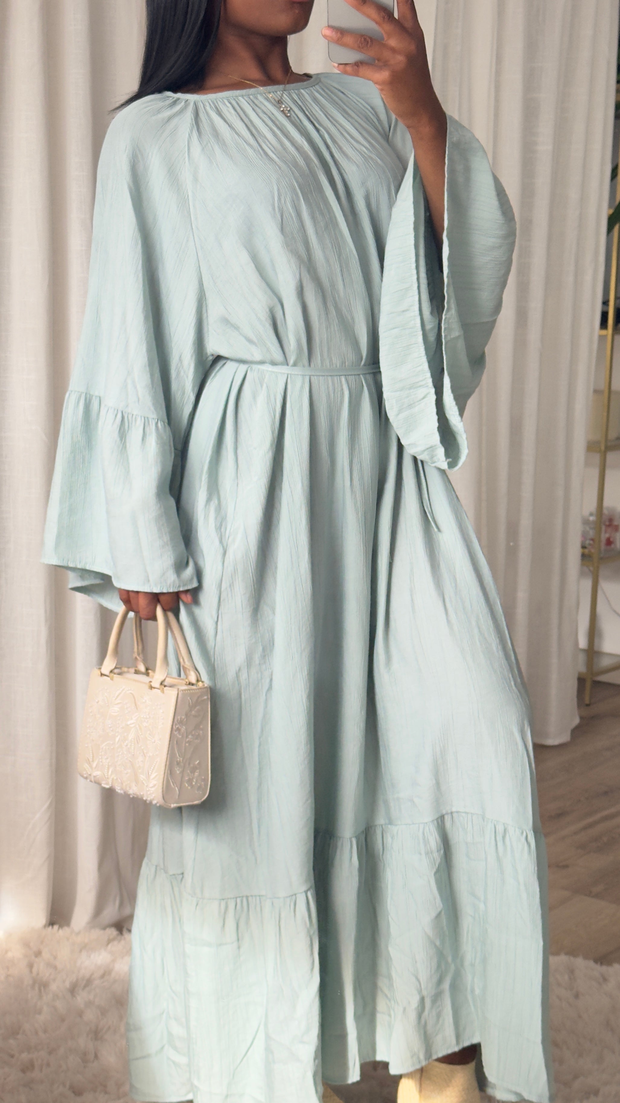 ROBE OLIVIA - VERT D'EAU