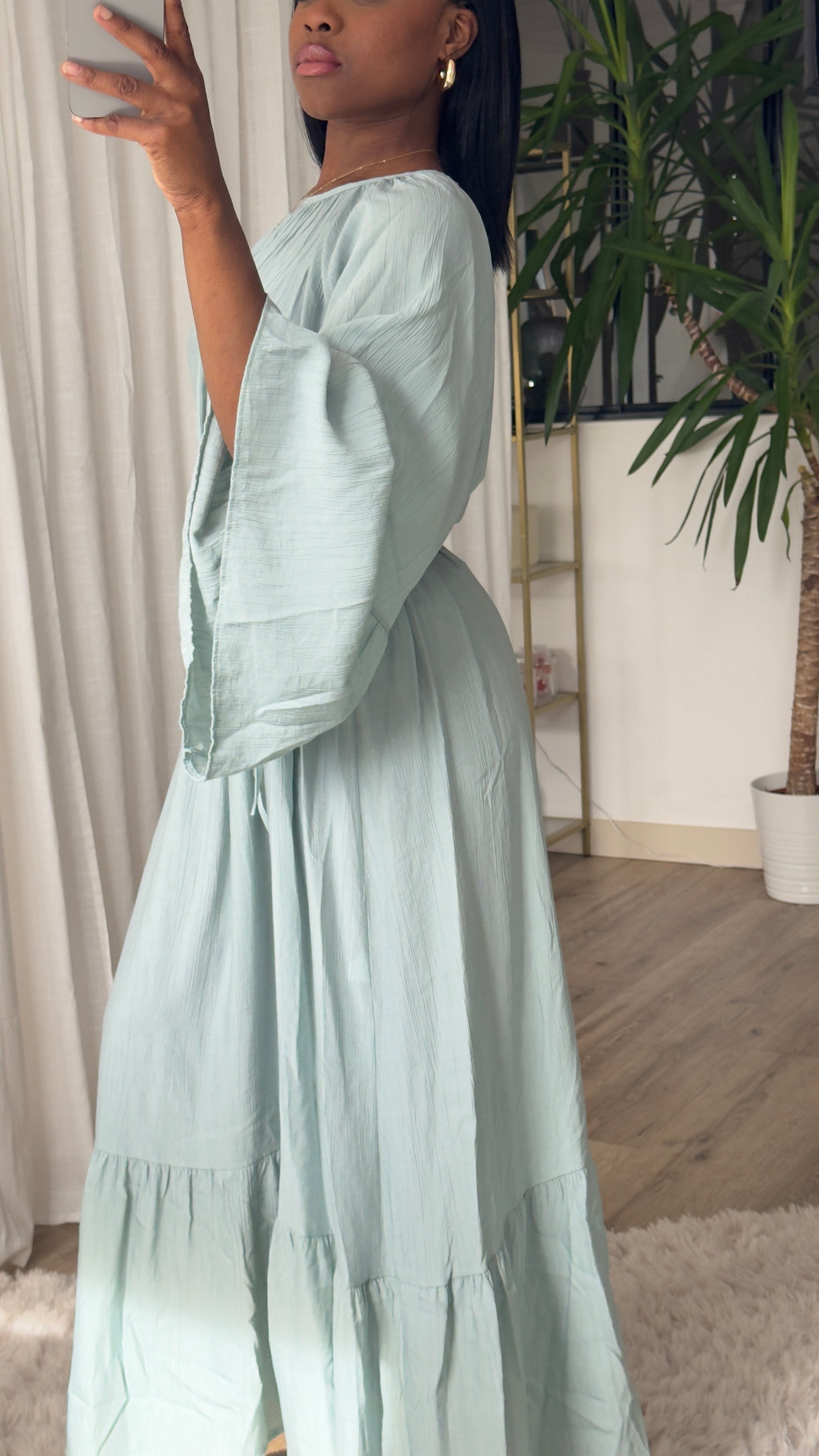 ROBE OLIVIA - VERT D'EAU