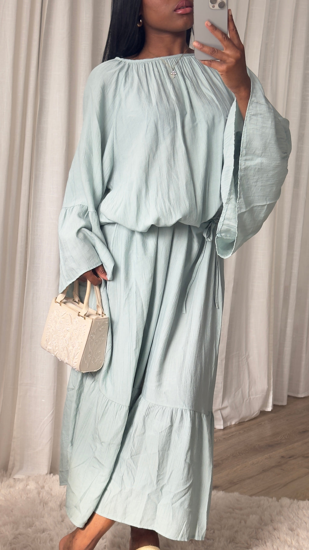 ROBE OLIVIA - VERT D'EAU