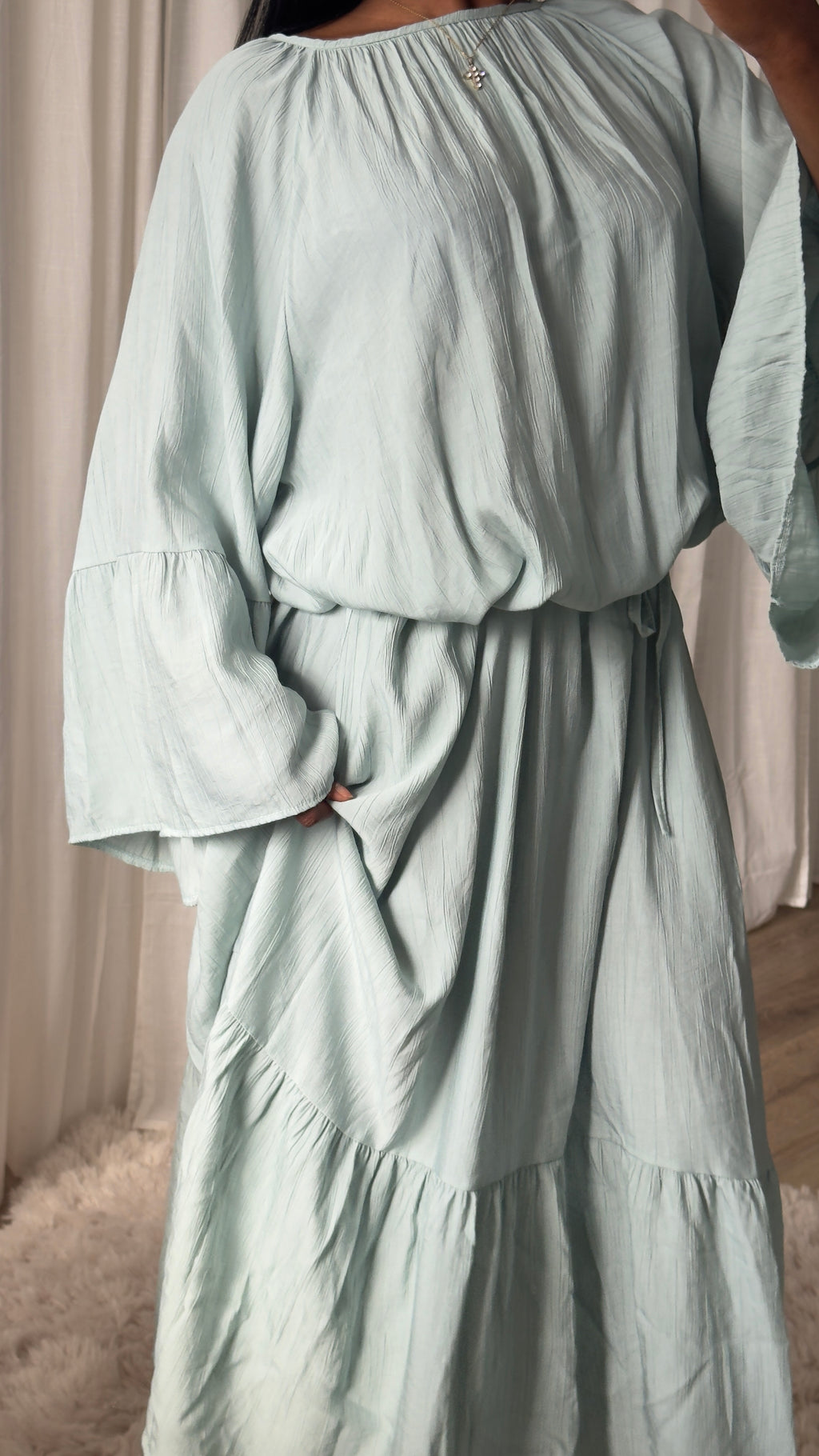 ROBE OLIVIA - VERT D'EAU