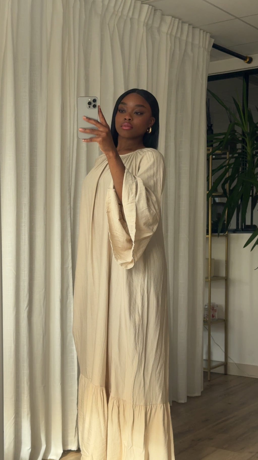 ROBE OLIVIA - CREME