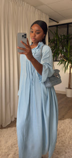 LA ROBE CAYLA - BLEU CIEL