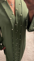 Kimono Perle kaki